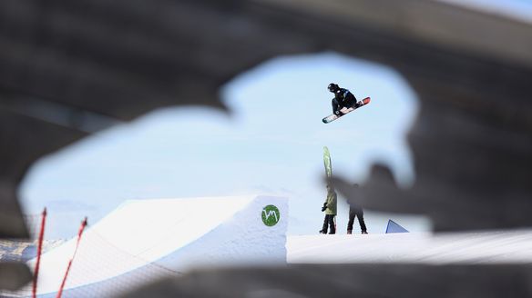 Career firsts for Derungs and Olimstad in Seiser Alm slopestyle