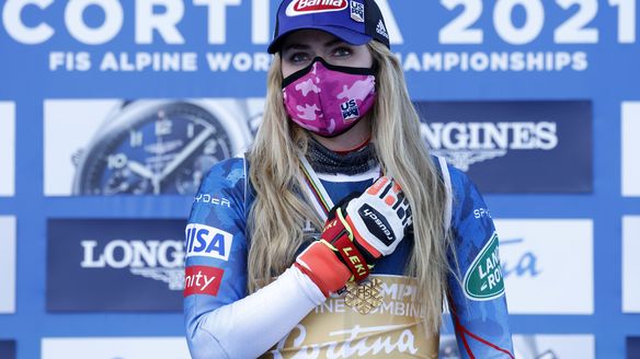 Shiffrin golden in Alpine Combined