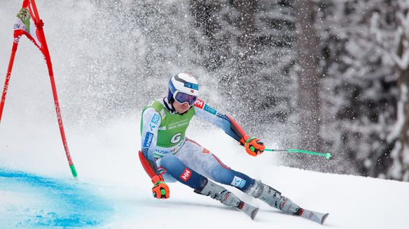 ‘I am an OK skier’: Classy Kristoffersen narrows gap on Odermatt with timely GS win