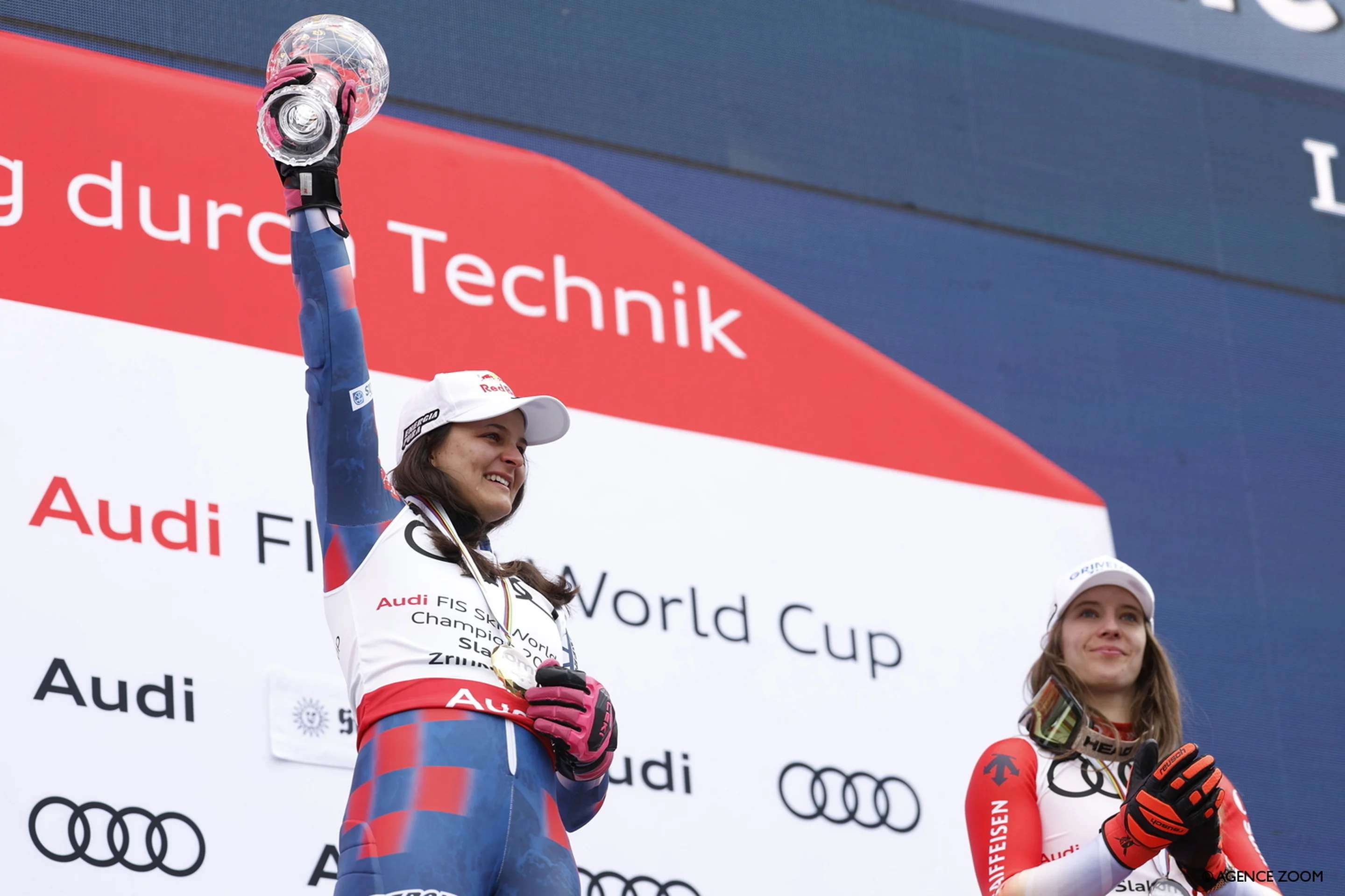 Zrinka Ljutic wins 2025 Slalom Crystal Globe ahead of Camille Rast