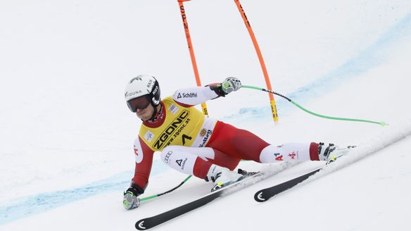 ‘Now, just partying’: Feurstein ends Austrian drought as Odermatt celebrates Super G Globe