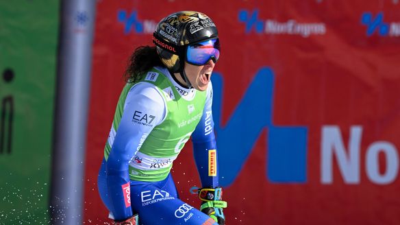 'Cherry on the cake': Brignone's magical season continues with Kvitfjell Super G victory