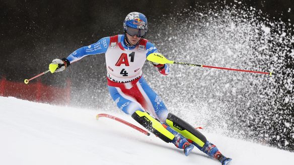 ‘My best season ever’: Noël leaps to top of Slalom standings with thrilling Kitzbühel triumph