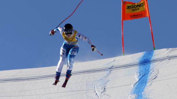 Today at Saalbach 2025: USA women & men, Swiss men & Allegre open up ahead of speed races