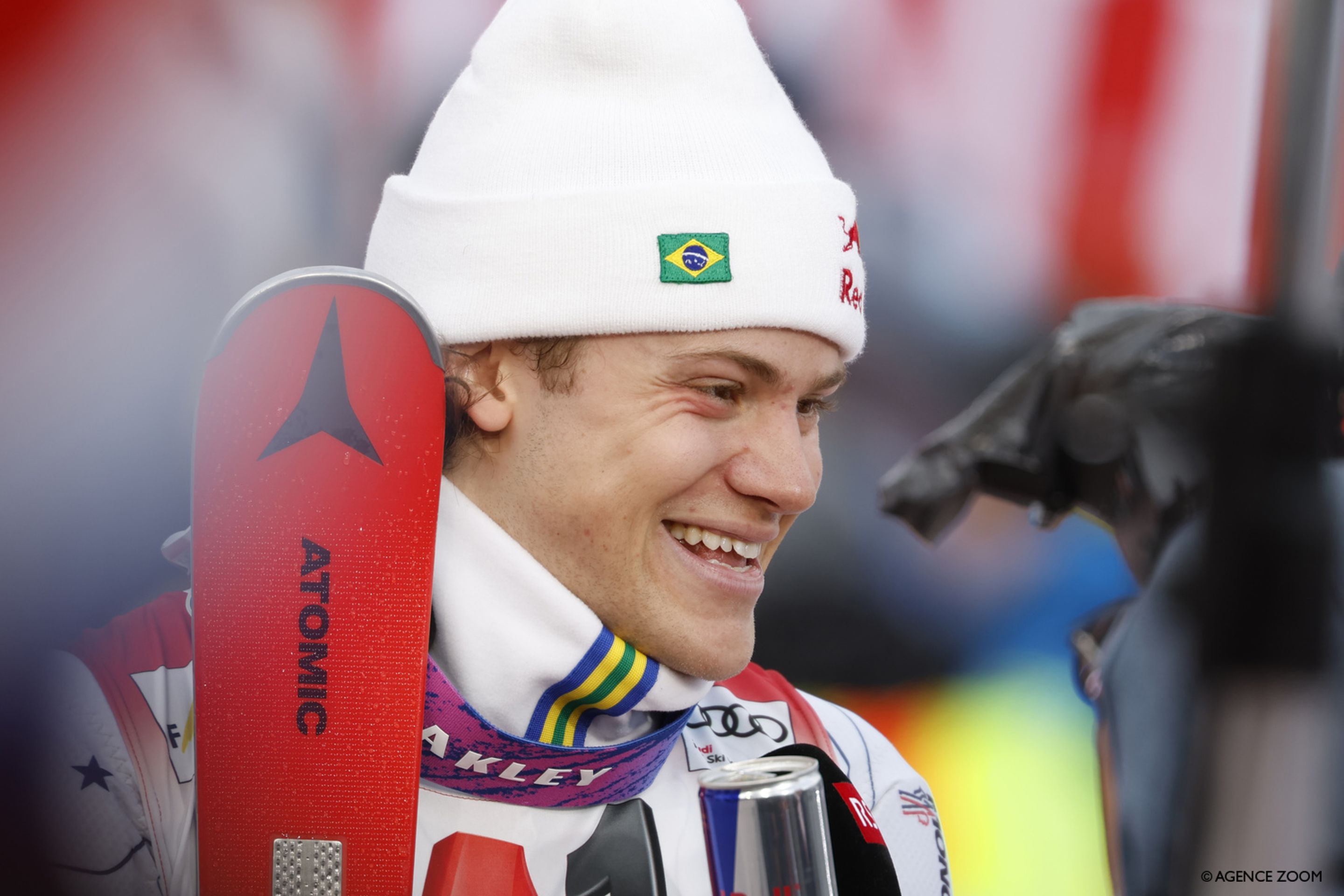 Lucas Pinheiro Braathen in Kitzbuehel Slalom 2025