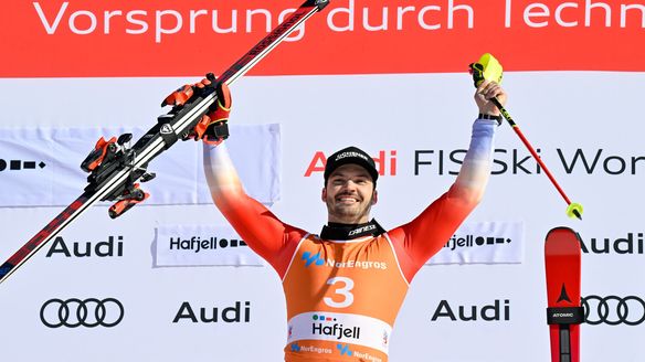 'It's a dream': Meillard wins weekend double to keep Slalom title hopes alive