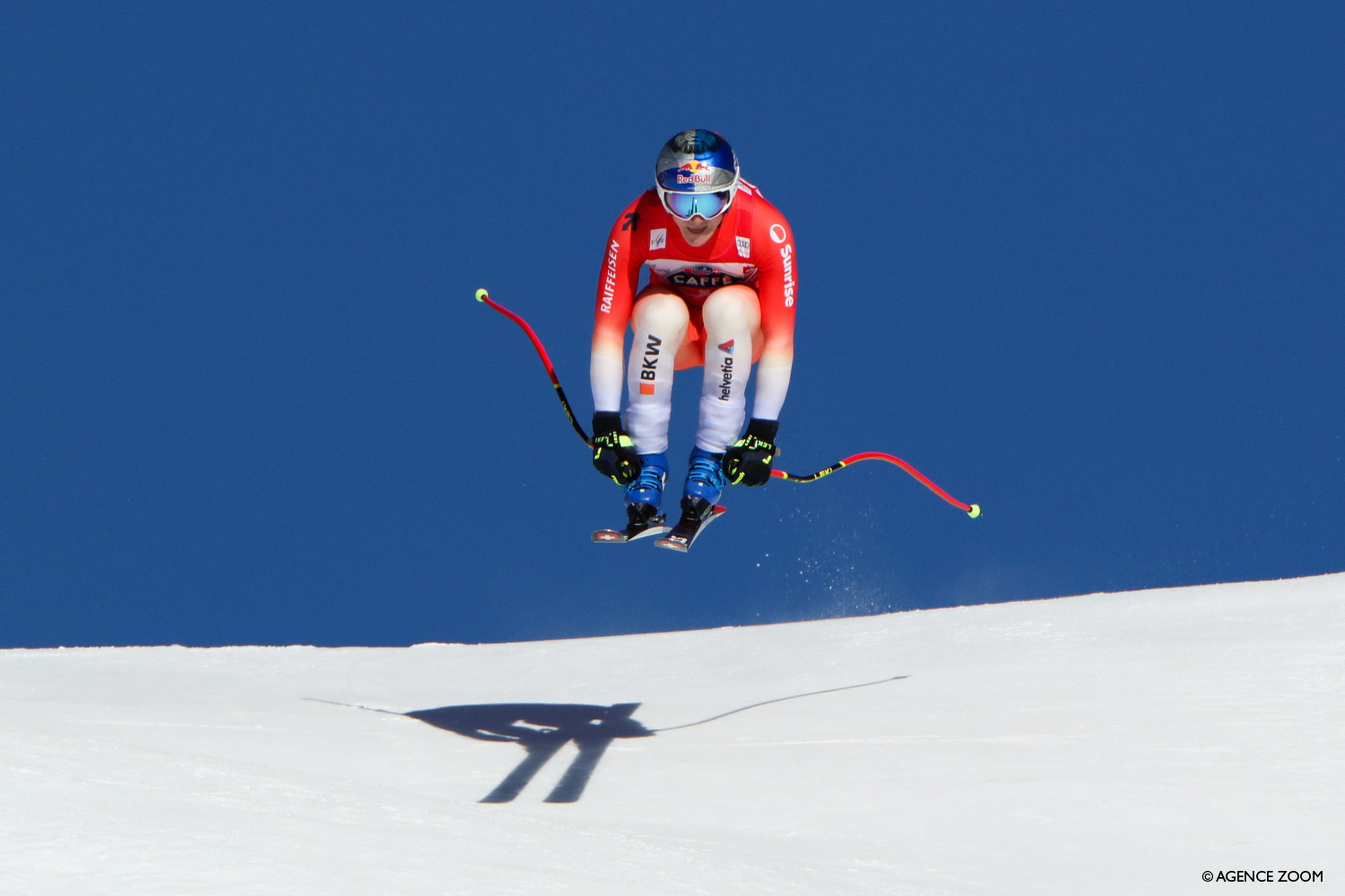 Marco Odermatt won his third Wengen Downhill in a row