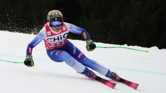 'Part of the game': Brignone edges Goggia to win Garmisch Downhill