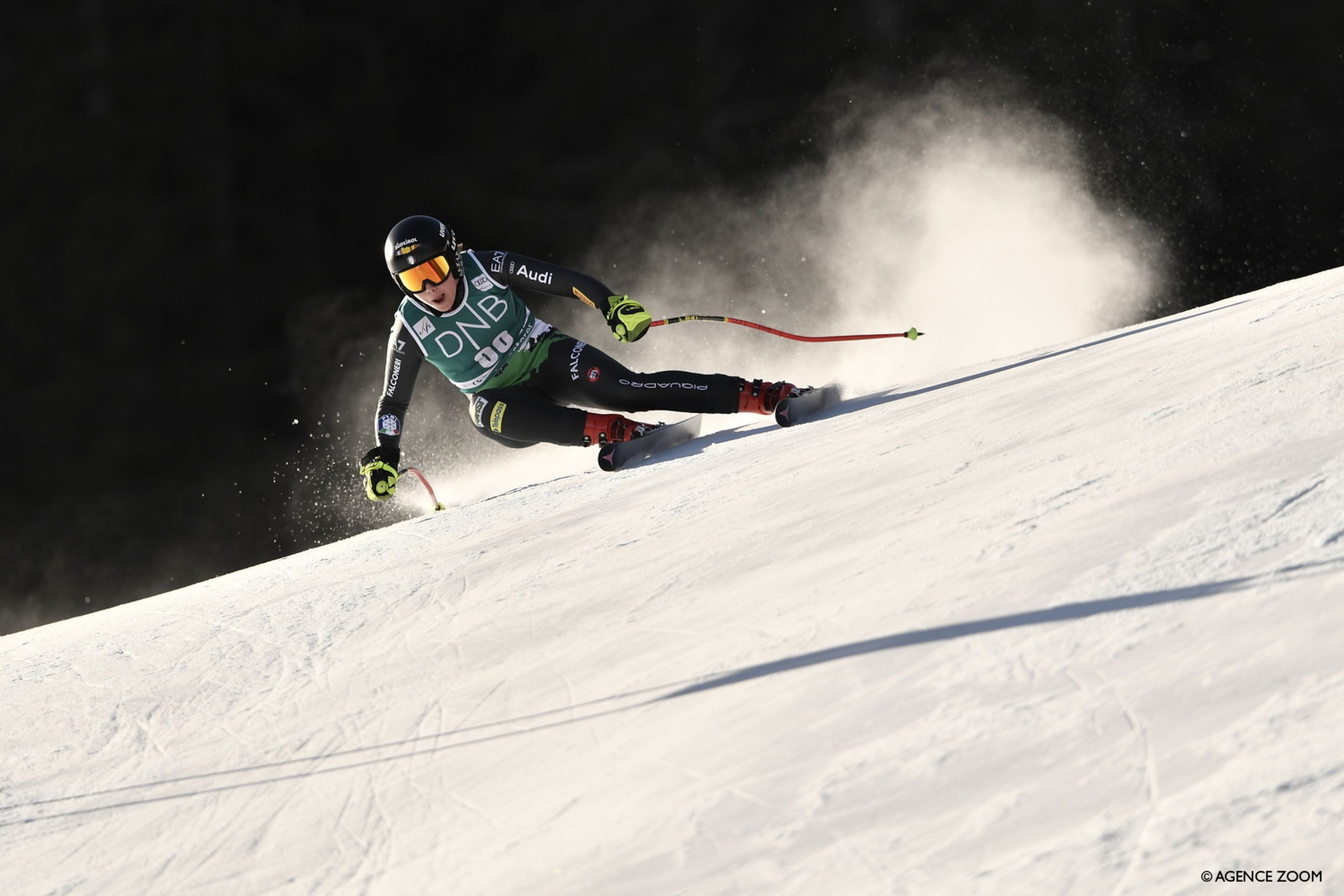 Nadia Delago (ITA) won the downhill at the European Cup finals