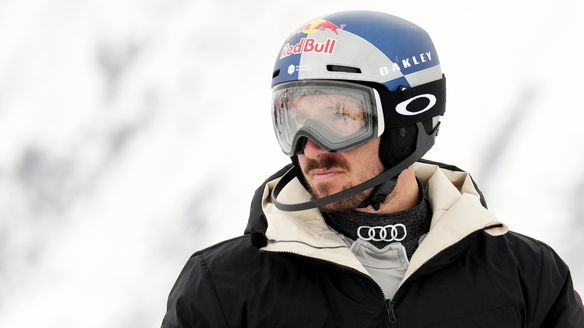 Marcel Hirscher is back on snow