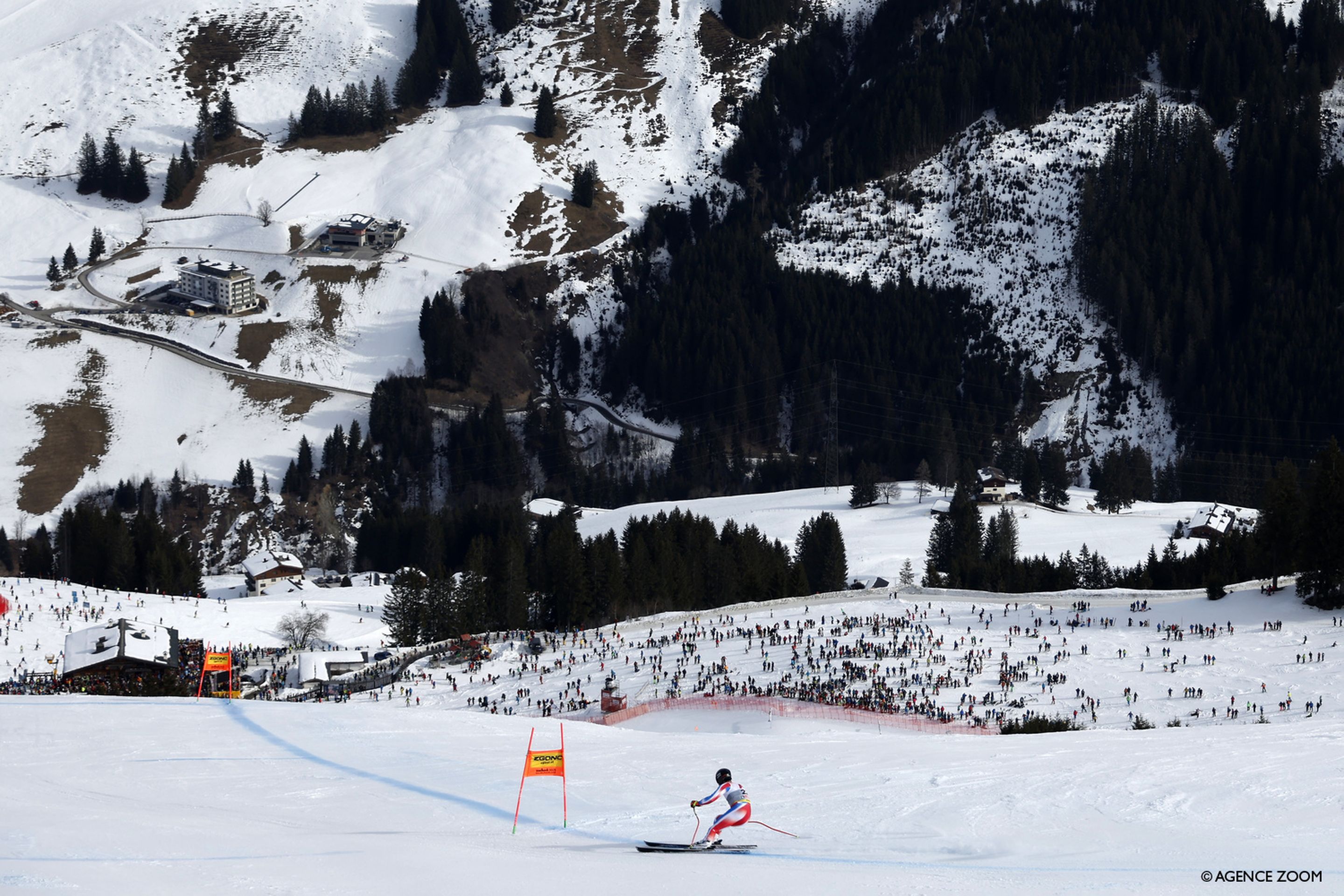 General view Saalbach 9 Feb 2025 World Championships