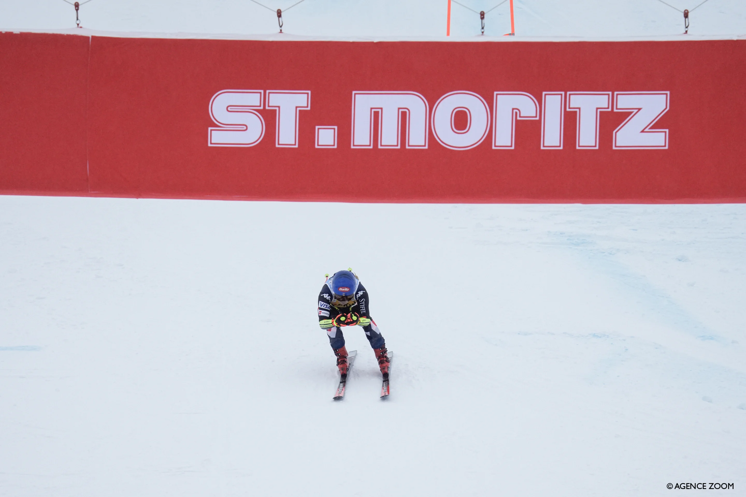 St. Moritz in December is the make-or-break race for Shiffrin's Super G campaign this season. © Agence Zoom