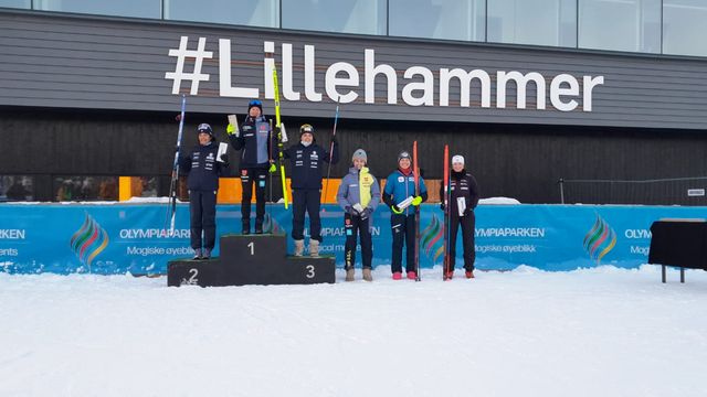 Sophia Maurus won the Gundersen competition on Friday ahead of Veronica Gianmoena and Daniela Dejori.