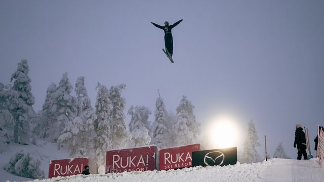 Aerials training - FIS Freestyle World Cup - Aerials - Ruka (FIN) - 2023. Photo: Mateusz Kielpinski (FIS)