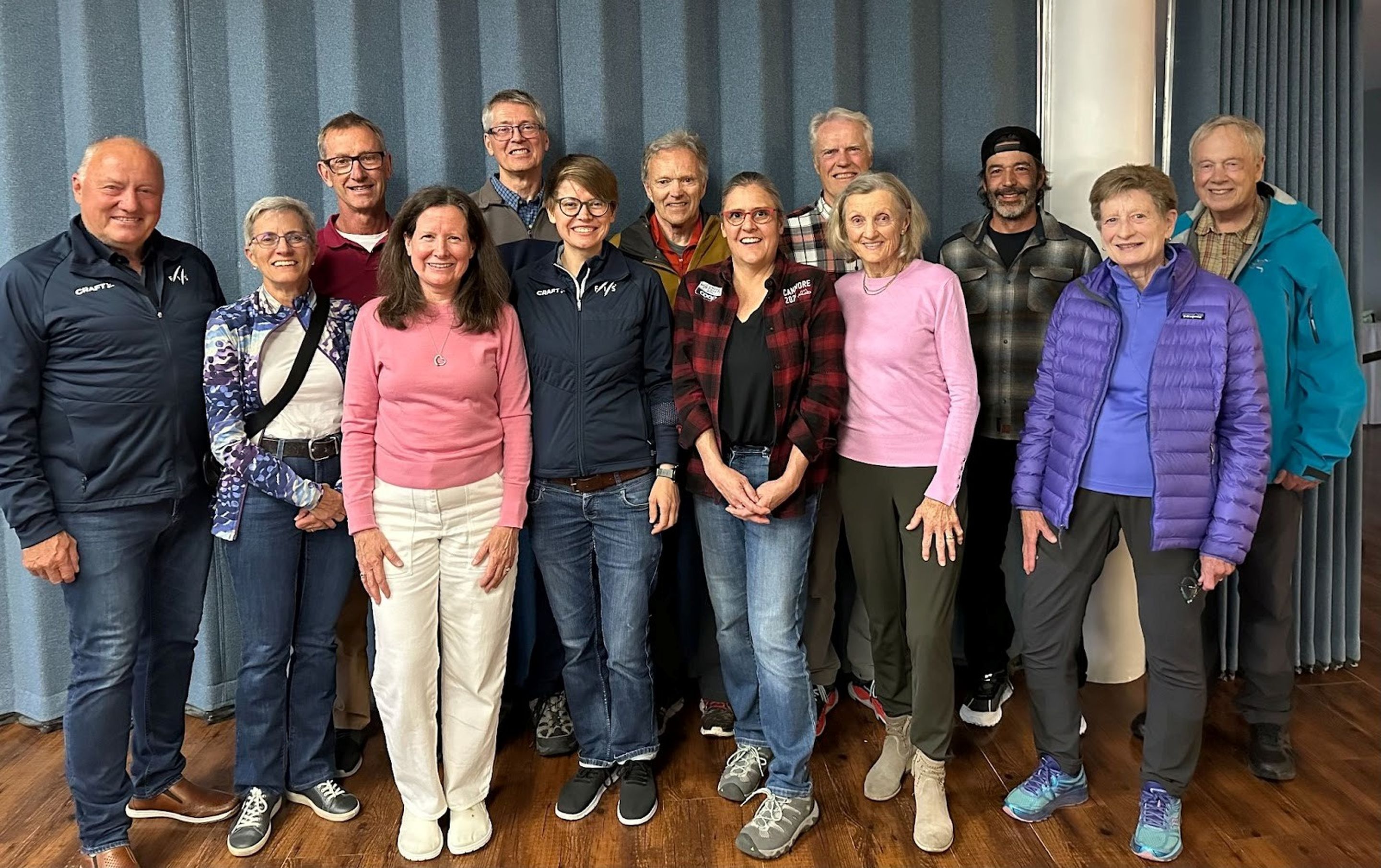 LOC and FIS officials in Canmore