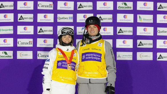 Kauf wins Dual Moguls opener at Val St. Côme, Viel takes first World Cup