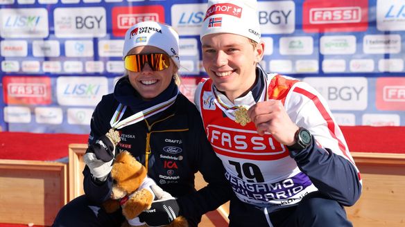 U23: Second gold for Rosenberg and Mass start hattrick for Hoelbaek 