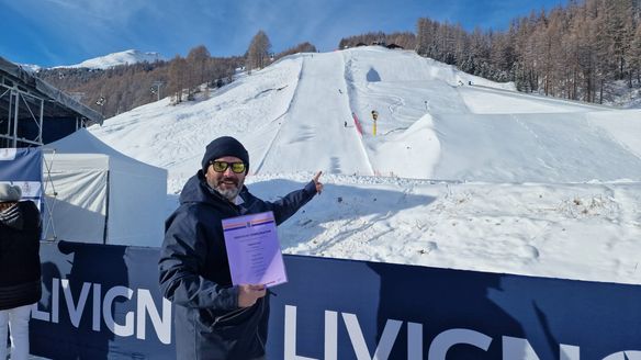 Livigno delivers first Olympic venue for 2026 Games