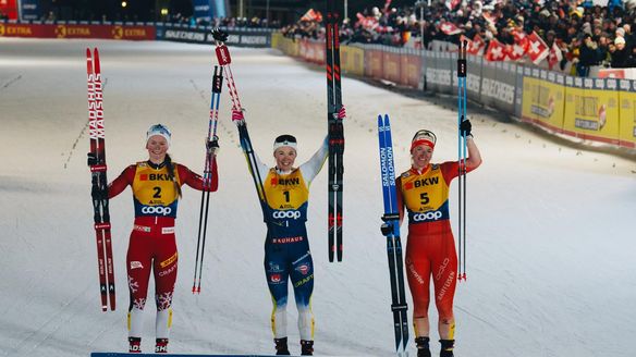 Sundling edges Myhrvold in close Sprint finish