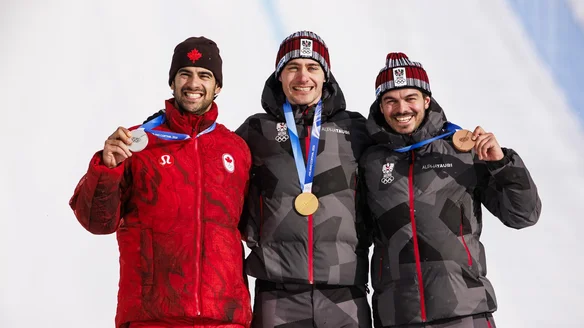 Alessandro Haemmerle wins back-to-back Snowboard Cross titles in repeat of Beijing  1-2 finish
