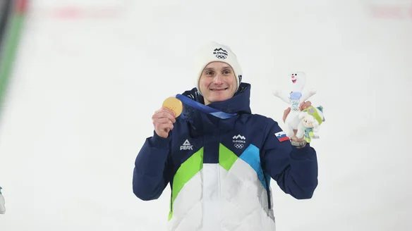 Domen's double delight: Prevc wins second Olympic gold