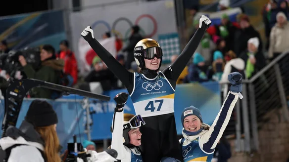 Milano Cortina 2026 Olympic Champions head stacked Mixed Team line-ups