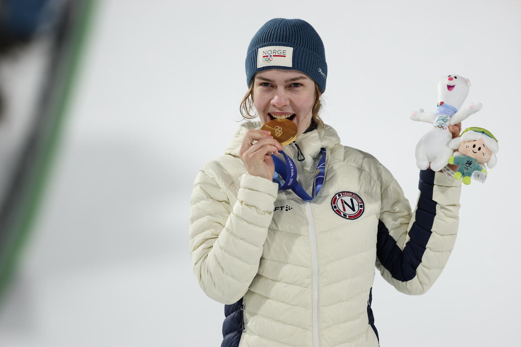 Stroem soars to Olympic Normal Hill gold as Prevc takes silver in thriller