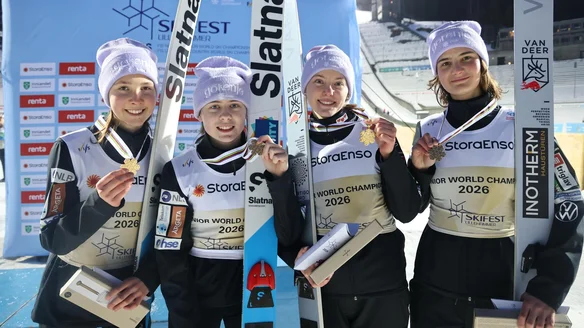 Slovenia reign supreme with fifth Junior Worlds Women’s Team gold