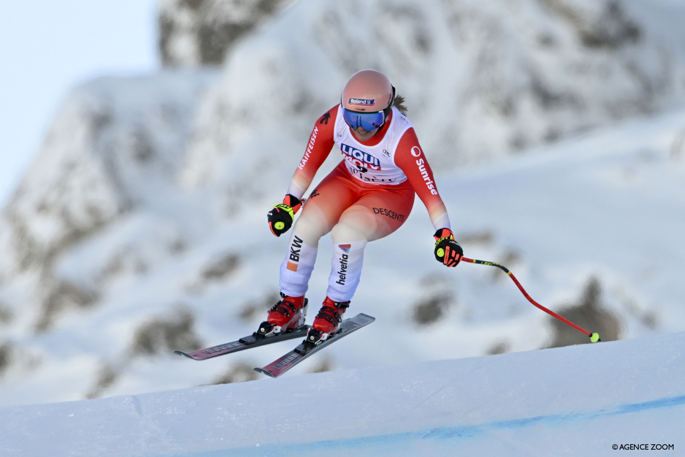 Joana Haehlen (SUI) equalled her best World Cup result by finishing second (Agence Zoom)