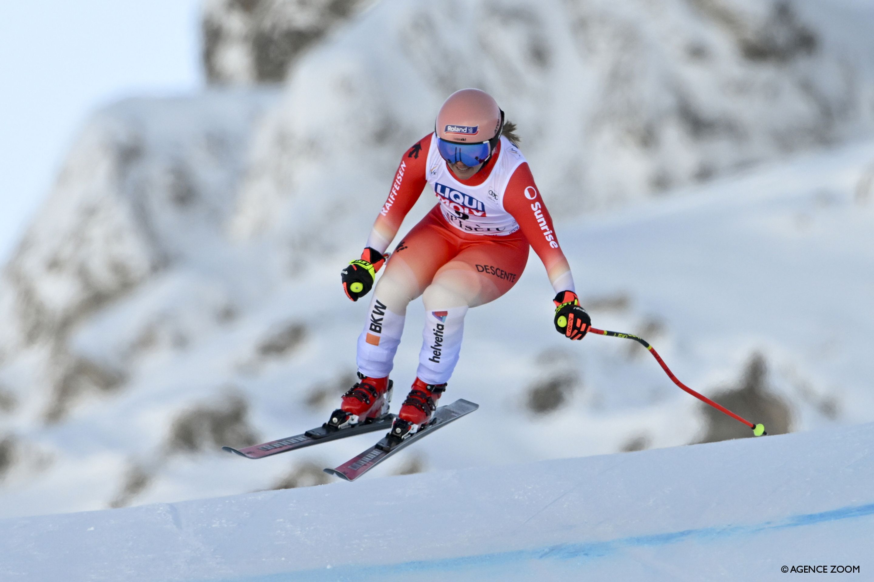 Joana Haehlen (SUI) equalled her best World Cup result by finishing second (Agence Zoom)