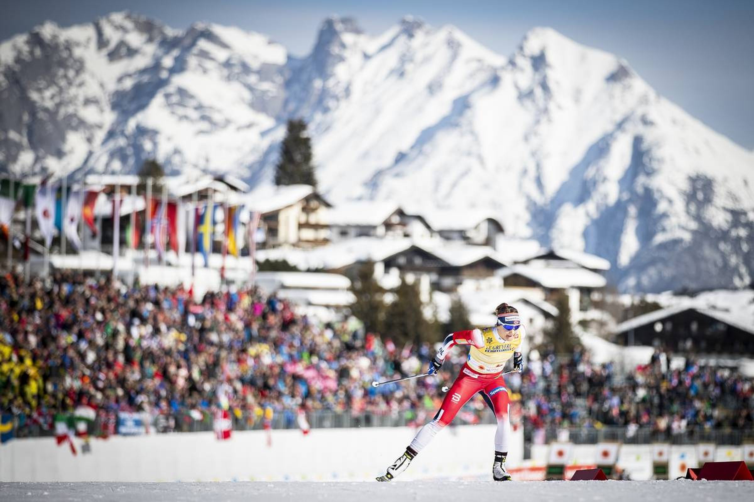 21.02.2019, Seefeld, Austria (AUT):
Maiken Caspersen Falla (NOR) - FIS nordic world ski championships, cross-country, individual sprint, Seefeld (AUT). www.nordicfocus.com. © Modica/NordicFocus. Every downloaded picture is fee-liable.