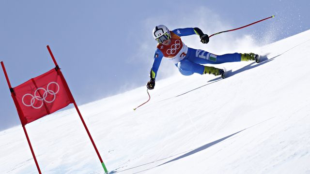 PYEONGCHANG-GUN, SOUTH KOREA - FEBRUARY 17: Johanna Schnarf of Italy in action during the Alpine Skiing Women's Super-G at Jeongseon Alpine Centre on February 17, 2018 in Pyeongchang-gun, South Korea. (Photo by Alexis Boichard/Agence Zoom)
