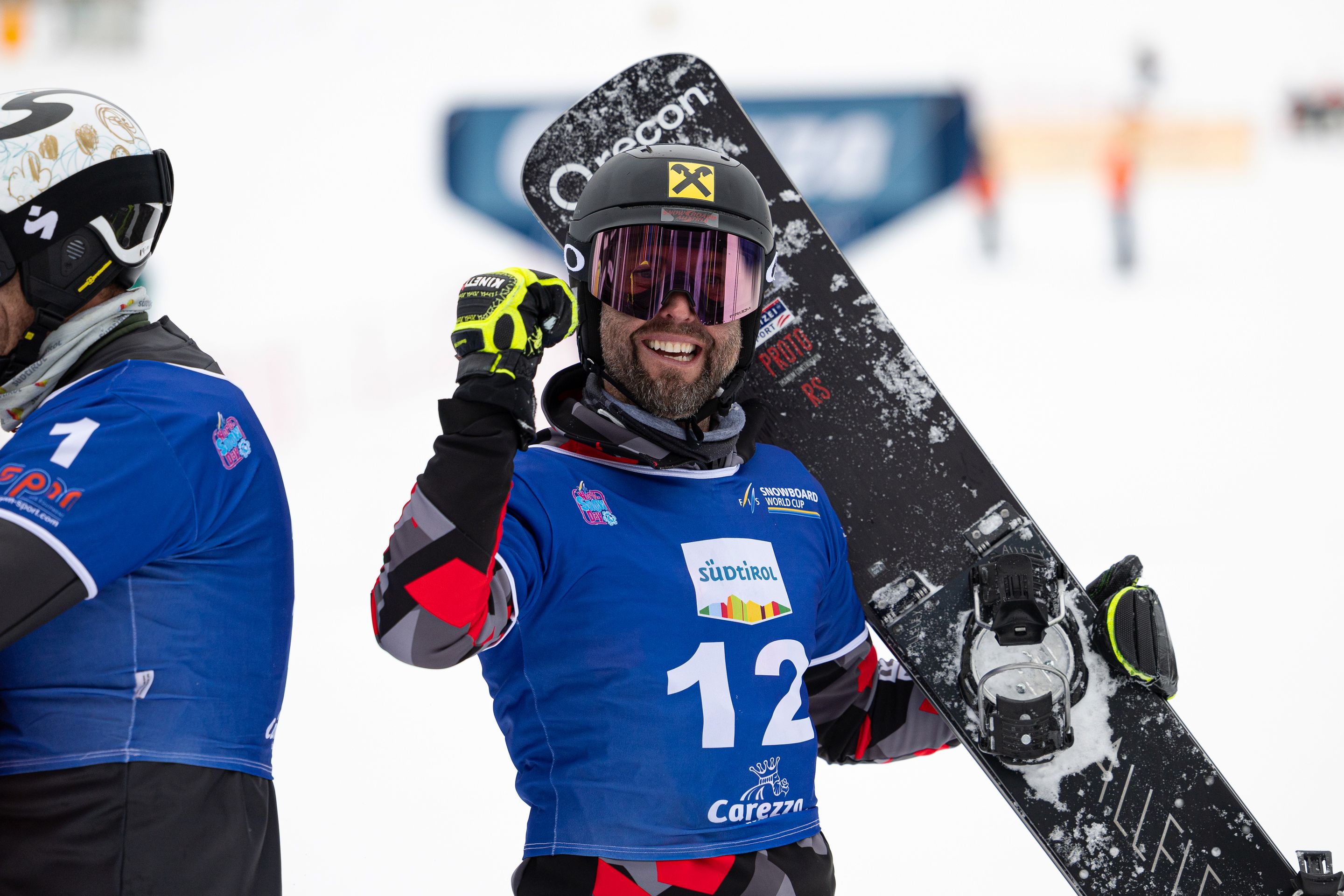 Andreas Prommegger (AUT), winner in 2022 in Carezza © Miha Matavz/FIS