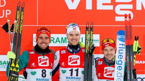 Jørgen Graabak sprints to last 2018 victory in Ramsau