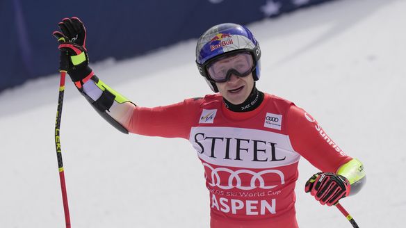 Odermatt takes first career Super-G crystal globe