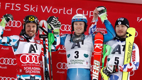 Hat-Trick for Kristoffersen at the Night Race