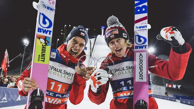 Piotr Zyla (POL), Dawid Kubacki (POL)