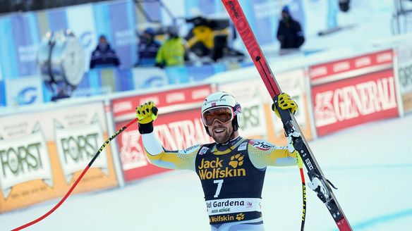 Kilde scores double in Val Gardena