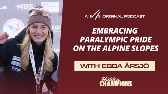 Ebba Årsjö: Embracing Paralympic Pride on the Alpine Ski Slopes