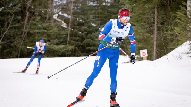 Benjamin Daviet (FRA) 10-time Paralympic medalist in Para Cross-Country and Para Biathlon, competed at his first Summer Paralympic Games in Para Rowing in Paris 2024 © Kelly Bergman / Caledonia Nordic Ski Club