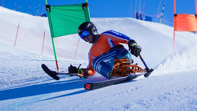 Jeroen Kampschreur training in Valle Nevado (CHI)