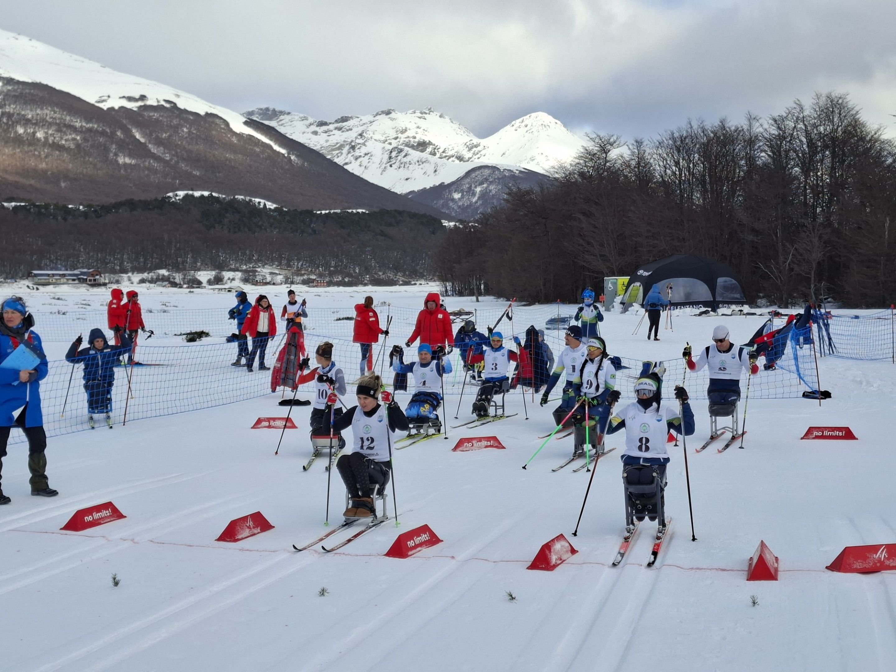 A snapshot from the Para Cross-Country camp in Ushuaia