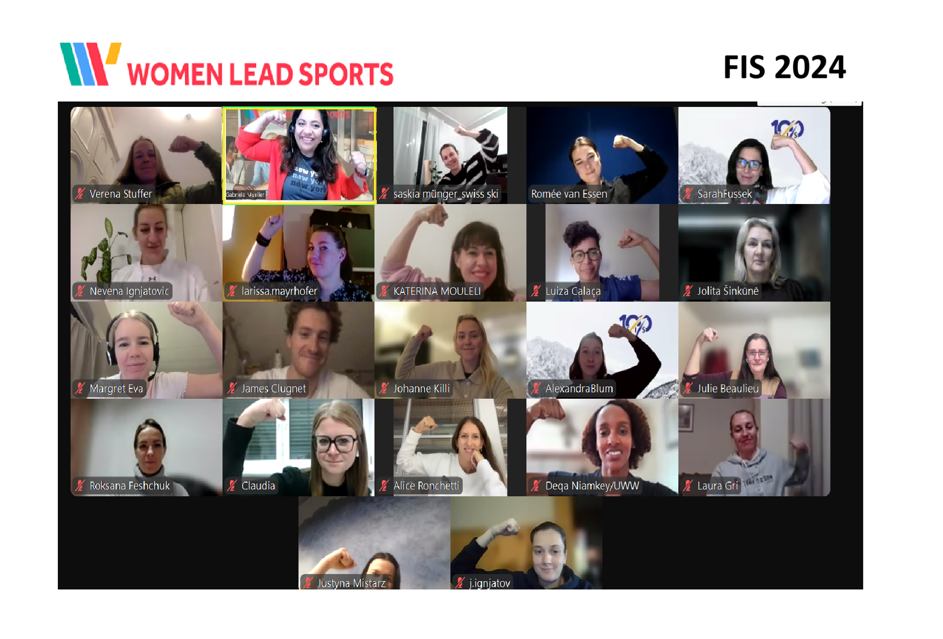 First Fis FIS | First cohort graduate from Women Lead Sports Program as FIS ...