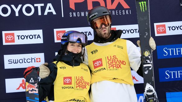 Gremaud and Hall rise to the top in Mammoth slopestyle