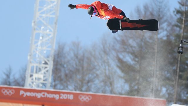 PYEONGCHANG-GUN, SOUTH KOREA - FEBRUARY 13: Sophie Rodriguez of France competes during the Snowboarding Women's Halfpipe Finals at Pheonix Snow Park on February 13, 2018 in Pyeongchang-gun, South Korea. (Photo by Laurent Salino/Agence Zoom)
