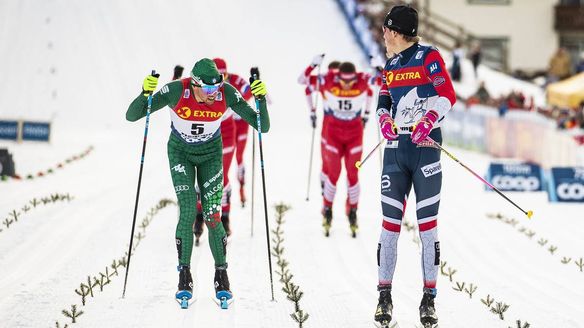 2 Norwegians to face Alpe Cermis in top positions