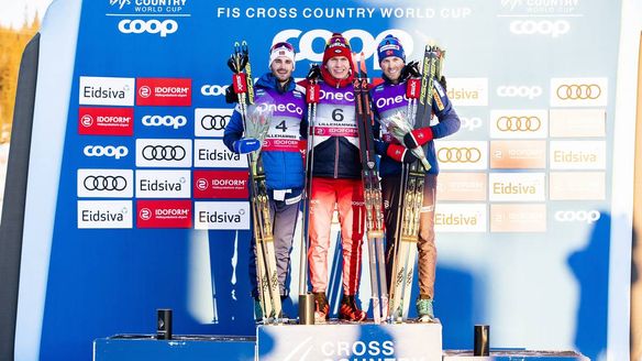 First Skiathlon victory for Bolshunov