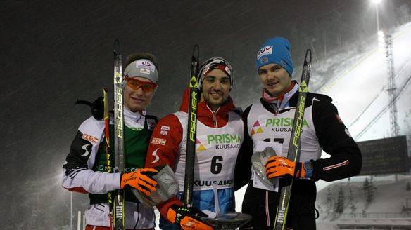 COC: Podium sweep for Team Austria in Ruka