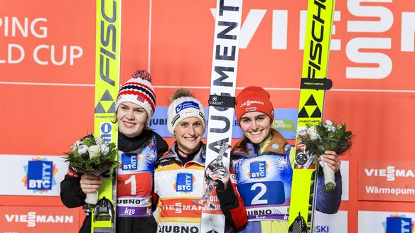 Eva Pinkelnig wins New Year's competition in Ljubno and entire Silvester Tournament