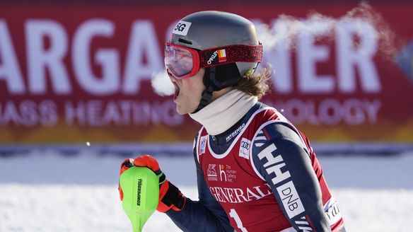 'Magical' victory for Braathen as Norway's slalom dominance continues